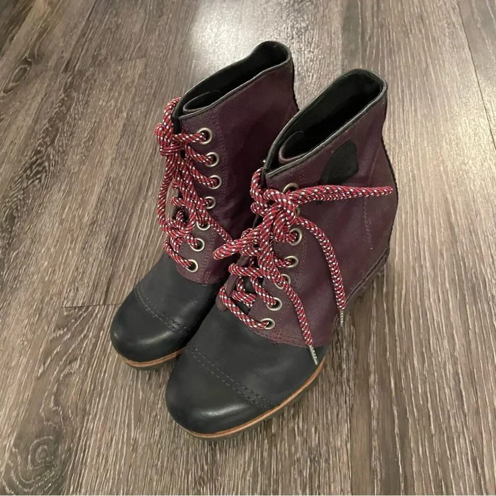 Sorel PDX Leather Wedge Boot